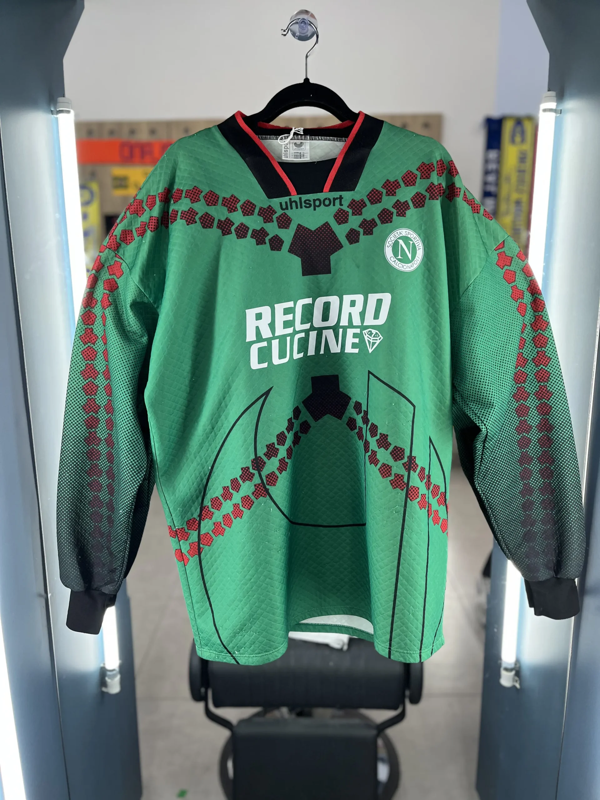 Napoli 1992 Goleiro Manga Longa - TAM XXG